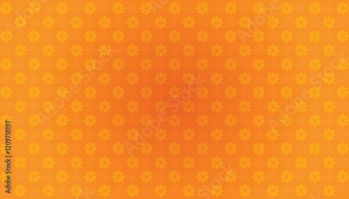Orange red yellow pink goldenrod mustard spot seamless pattern on white. Round diamond flower background. Abstract floral geometric texture for prints, textiles, fabric, package, wrapping, cover