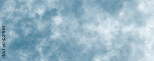 A Serene and Dreamy Sky Filled with Soft Wisps of Clouds and Gentle Hazy Mist
