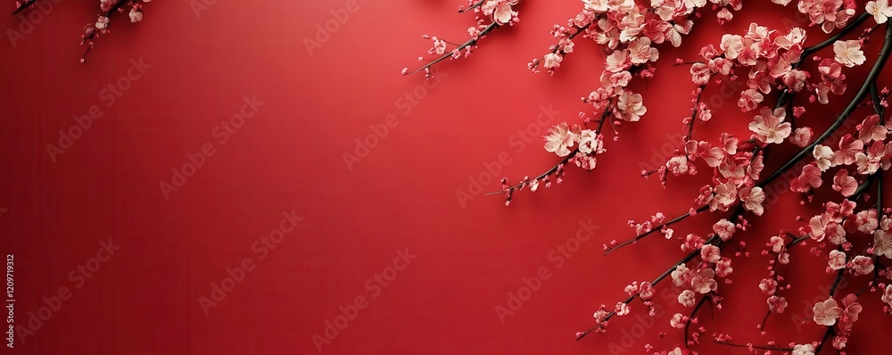Traditional calligraphy scroll flat design top view Asian art theme animation Traditional calligraphy scroll flat design top view Asian art theme animation