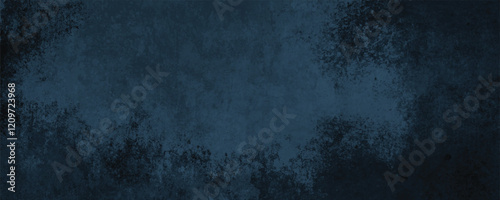 A Moody Abstract Background Showcasing Muted Navy Blue Tones with Rustic Details and Artistic Flair
