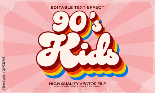 Retro classic text effect, editable text effect and vintage 3d font style bold shadow oldschool poster design