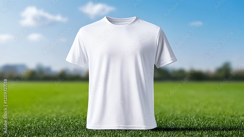 custom made wallpaper toronto digitalWhite T-Shirt with Abstract Design