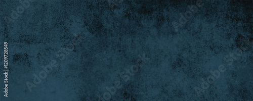 A Calm and Balanced Deep Blue Canvas Featuring Atmospheric Brushwork and a Dreamy, Textured Gradient
