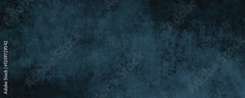 A Distressed Abstract Design in Deep and Subdued Blue Shades Blended with Subtle Gradients and Patterns
