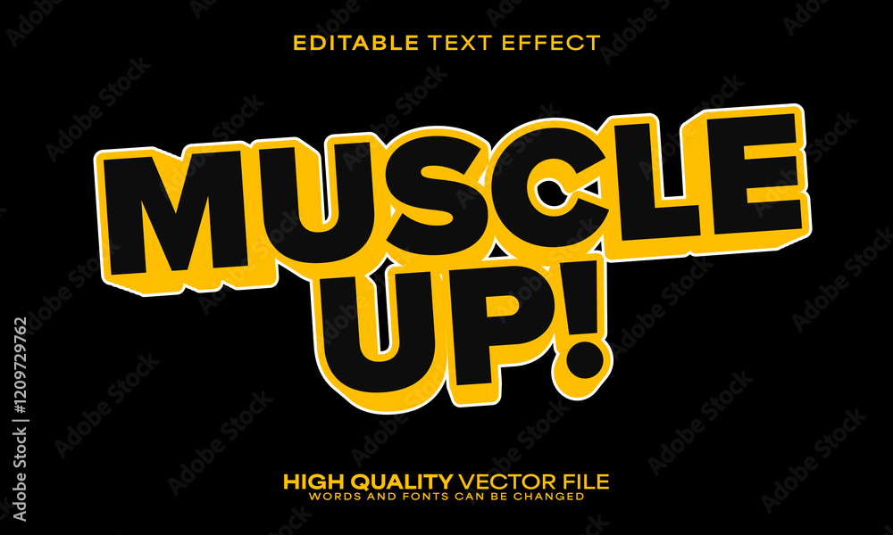 Sport text effect, editable text effect and gym 3d font style bold shadow fitness poster design Sport text effect, editable text effect and gym 3d font style bold shadow fitness poster design
