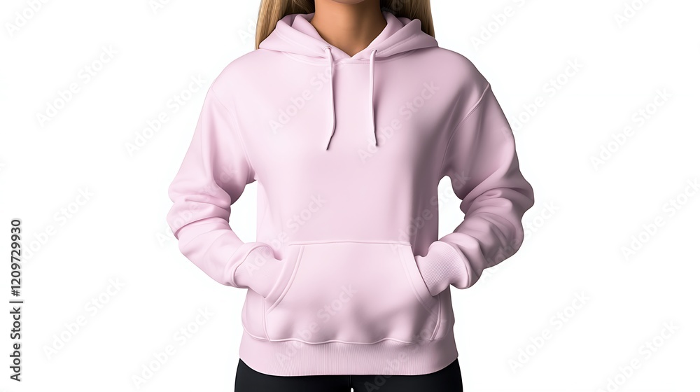 custom made wallpaper toronto digitalWoman Wearing a Pink Hoodie