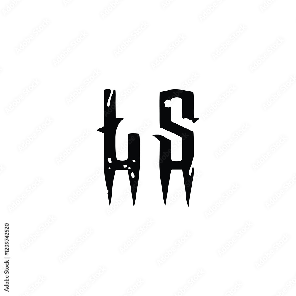 LS monogram logo design letter text name symbol monochrome logotype alphabet character simple logo LS monogram logo design letter text name symbol monochrome logotype alphabet character simple logo