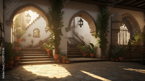 A photo of a Monastery Home in Soft Spiritual