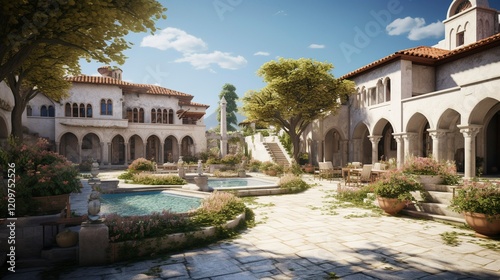 A photo of a Monastery Residence with Views of clean sky