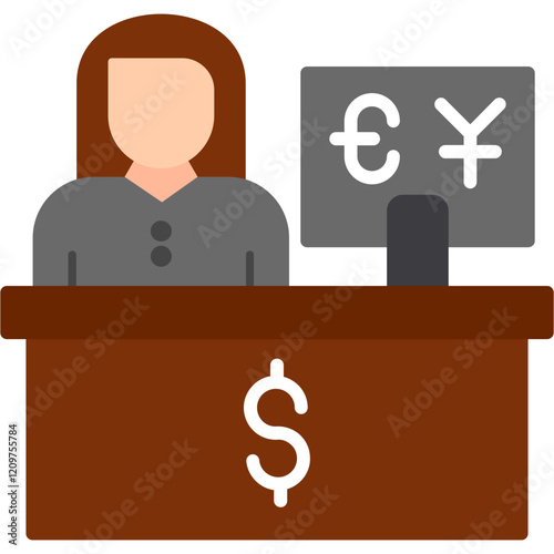 Stockbroker Icon