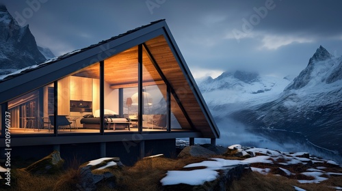 A photo of a Mountain Cabin