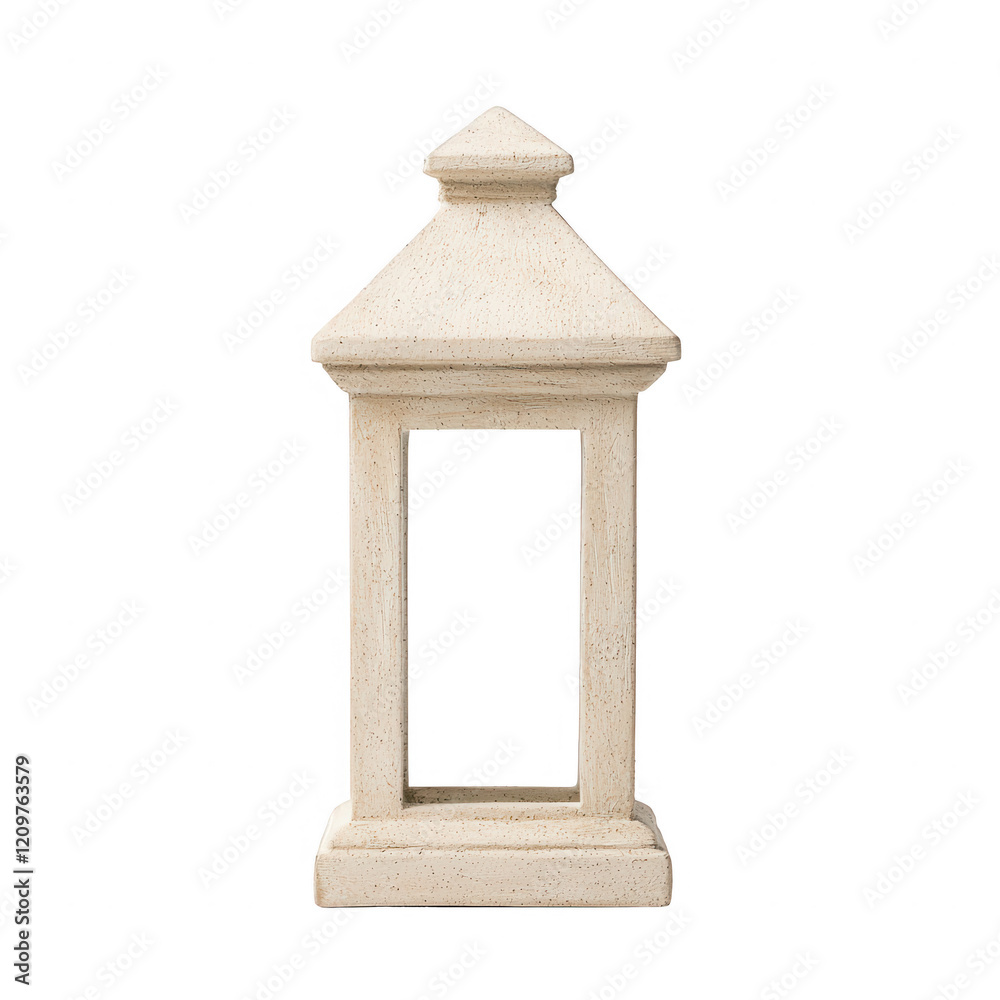 A classic stone lantern in an elegant design perfect for garden decoration., isolated on a transparent background. A classic stone lantern in an elegant design perfect for garden decoration., isolated on a transparent background.