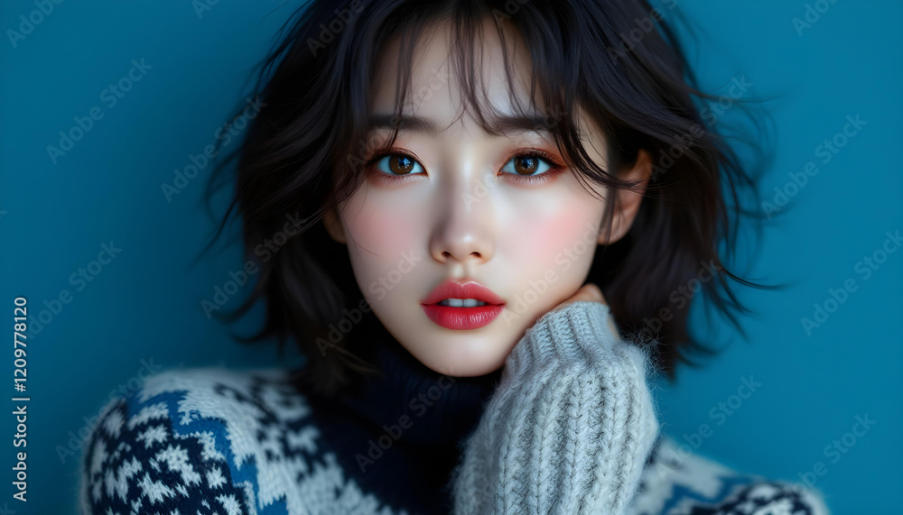 ファンタジーストーリー(ウルトラブルーの色彩を纏った女性) ファンタジーストーリー(ウルトラブルーの色彩を纏った女性)