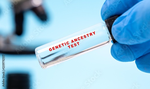 фотографія Analyzes DNA in saliva to trace ancestry and ethnic origins.