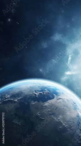 Fototapeta Naklejka Na Ścianę i Meble -  Cool wallpaper earth space astronomy universe