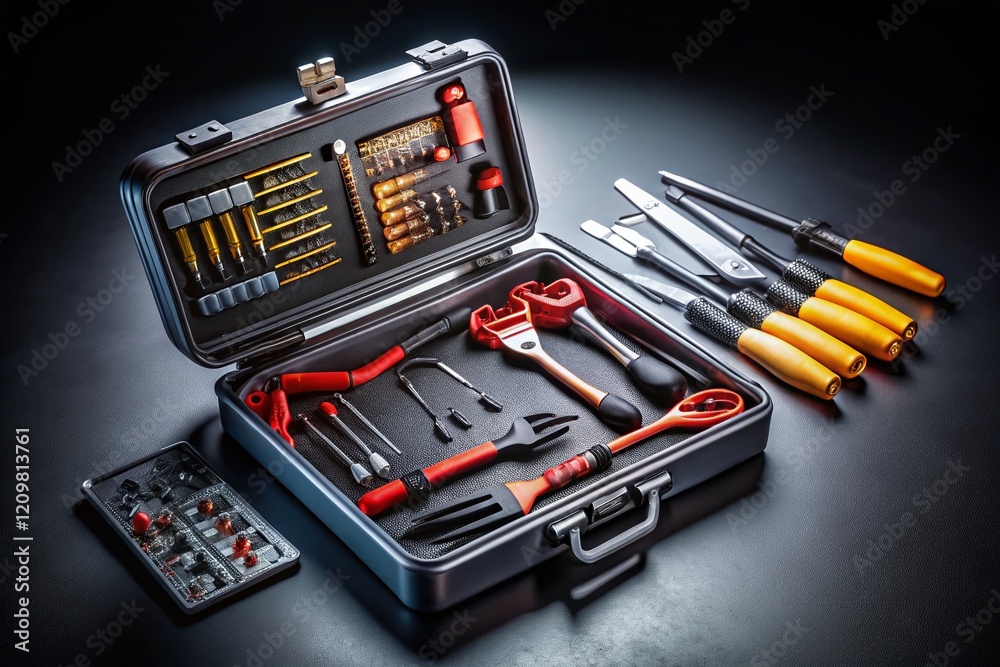 Stylish Technician Tool Kit: Professional Tools in Elegant Box Stylish Technician Tool Kit: Professional Tools in Elegant Box