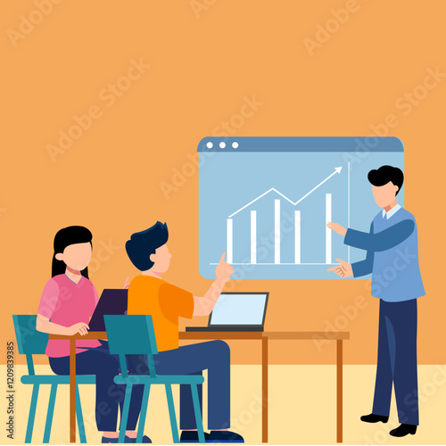 Mentoring and Training illustrations 