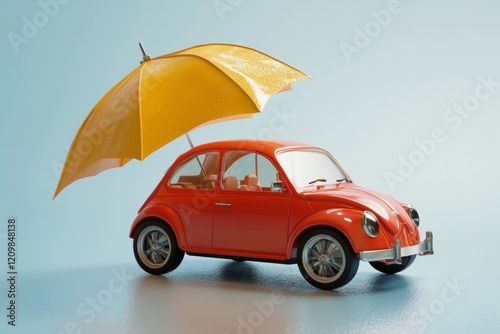 Car insurance concept, Generative AI