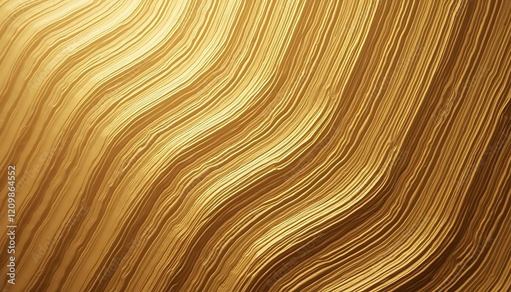 Golden Wave Abstract Background Texture Image Golden Wave Abstract Background Texture Image