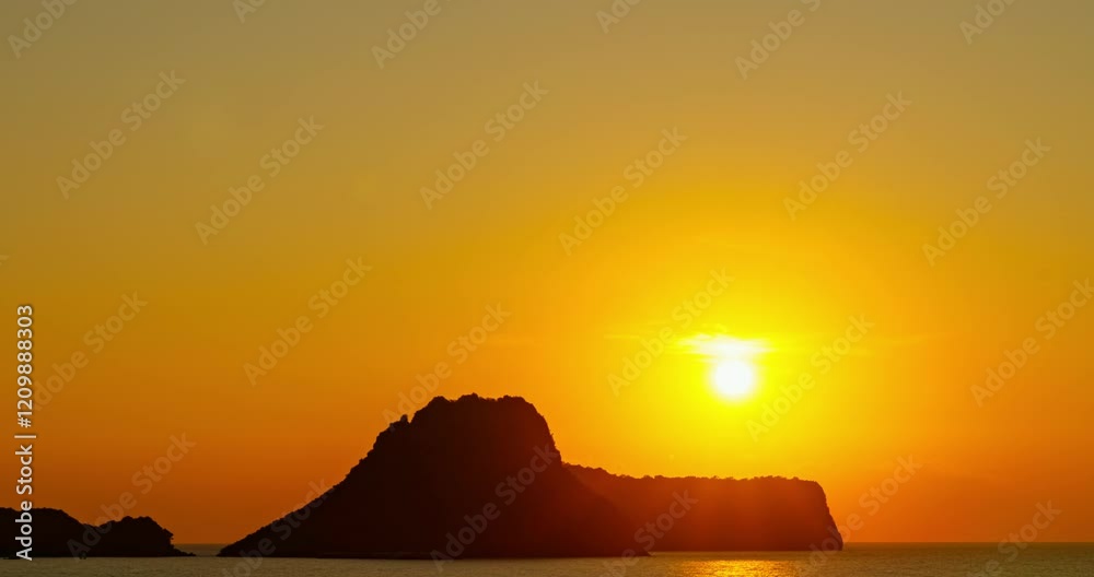 Beautiful light sunset nature Time Lapse golden sky and clouds in sunset time,Beautiful nature landscape background,Clouds flowing fast in sky Timelapse background