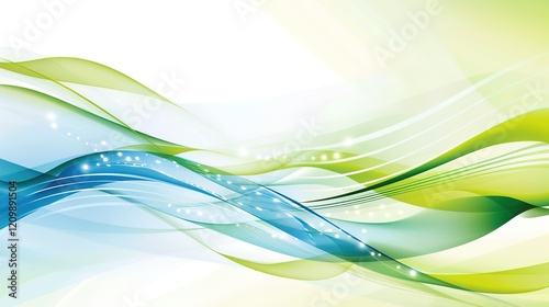 Light pale blue green abstract background that provides ample space for creative design. This soft and soothing color combination of light blue and green creates a serene and versatile backdrop, perfe