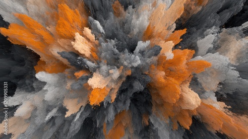 Colorful abstract background, a seamless blend of vivid colors for mesmerizing visual