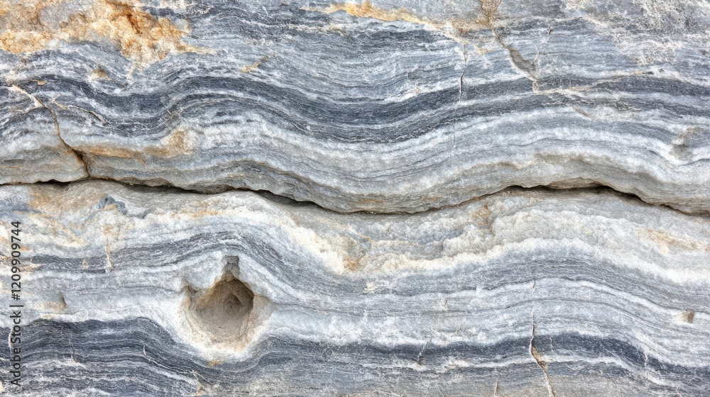 A close-up of layered sedimentary rock showcasing natural patterns and textures. A close-up of layered sedimentary rock showcasing natural patterns and textures.