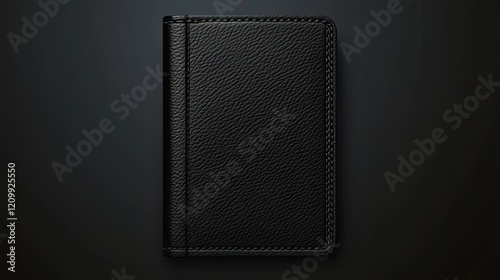 Wallpaper Mural Black Leather Wallet Stylish Design Detail Torontodigital.ca