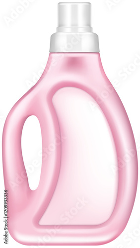 pink plastic bottle of perfume
