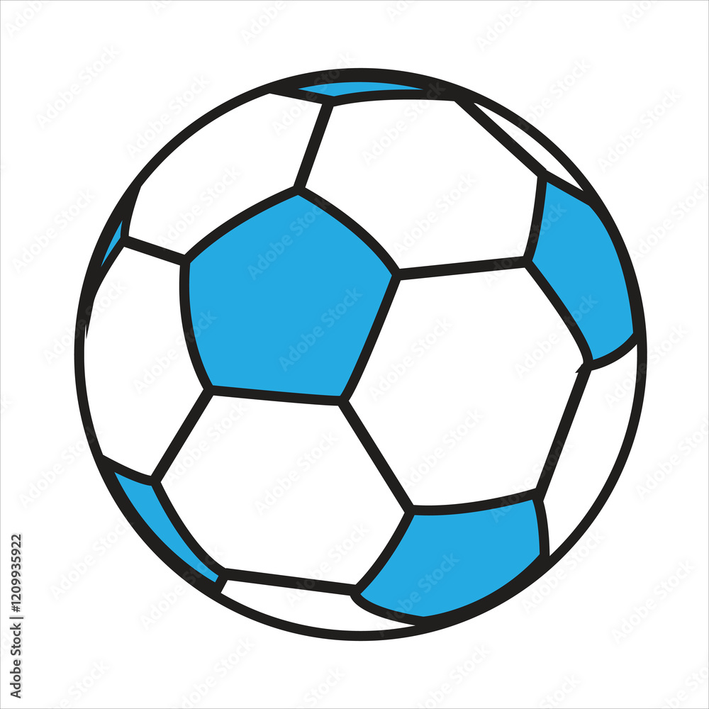 football flat icon design, football illustration with white background football flat icon design, football illustration with white background