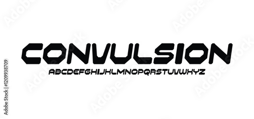 Creative modern technology alphabet fonts. Abstract typography urban sport, techno , fashion, digital, future creative logo font. vector illustration
