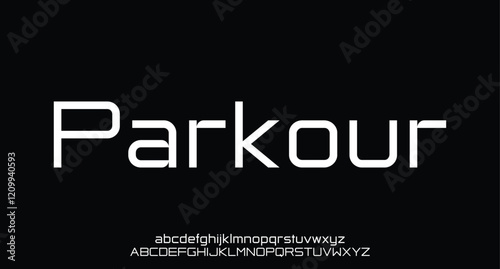 Sport Modern Future Alphabet Font. Typography urban style fonts for technology, digital, movie logo italic style. vector illustration
