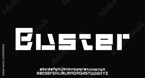 Abstract minimal modern alphabet fonts. Typography minimalist urban digital fashion future creative logo font. vector illustration
