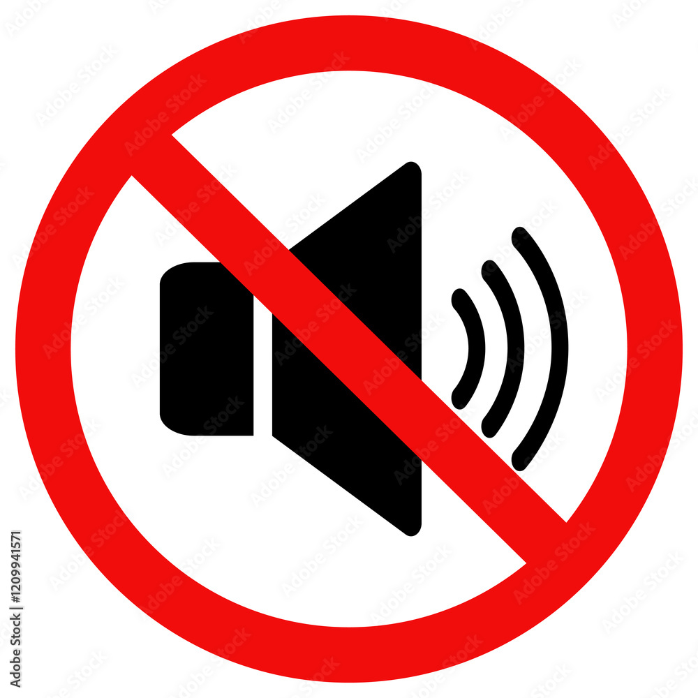 No speaker. No sound icon. Volume Off symbol. Flat style vector design No speaker. No sound icon. Volume Off symbol. Flat style vector design