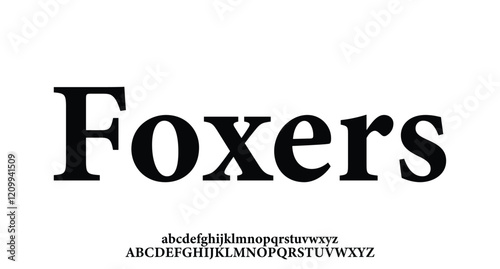 Elegant alphabet vector design, suitable for headline, magazine, logotype, and creative design. Vector illustration.
