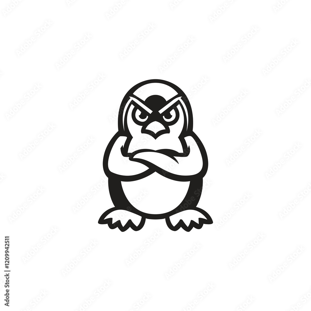 Penguin Bird Mascot