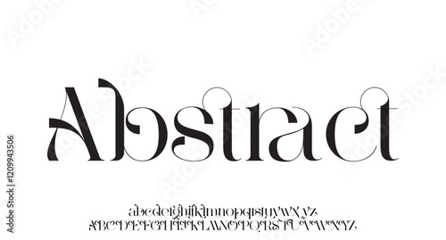 Minimal luxury font alphabet logo. Typography beauty fashion elegant minimalist serif italic fonts decorative wedding vintage retro logos. vector illustration
