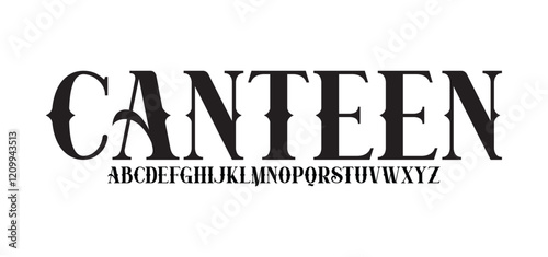 Classic Typography Minimal Fashion Designs. Typeface modern serif fonts and numbers. Elegant stylish alphabet letters font, ligatures, and number.