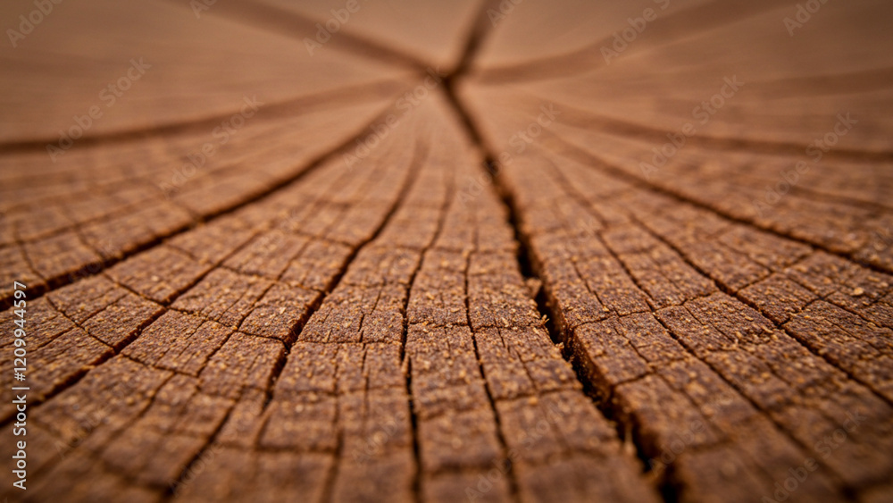 Obraz premium Wooden slicing design