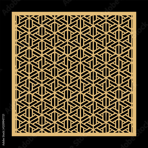 Laser cut and print design