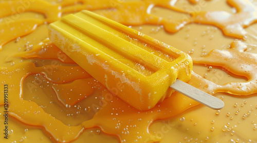 Mango Popsicles: A Tropical Flavor Explosion photo