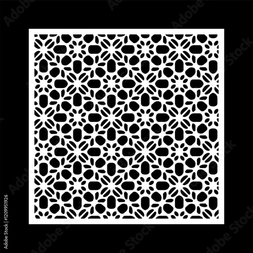 Laser cut and print design