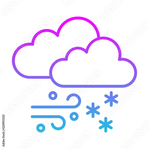Snow Storm Icon