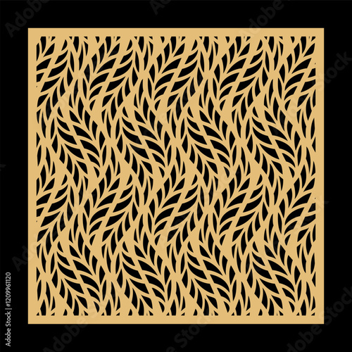 Laser cut and print design