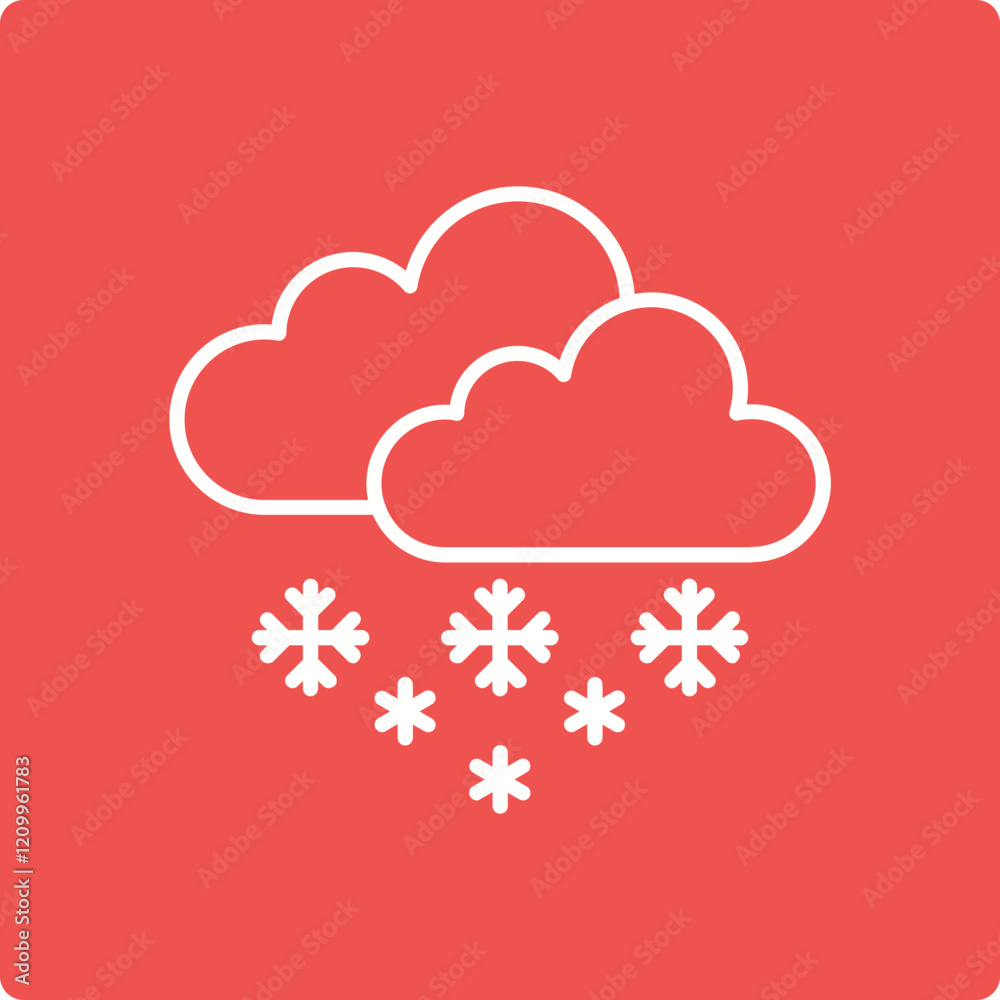 Snowfall Icon Snowfall Icon