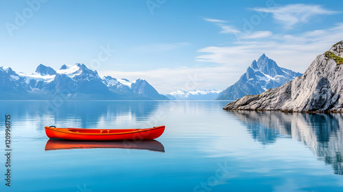 Kayaking trip with kids in Aialik Bay, Alaska photo