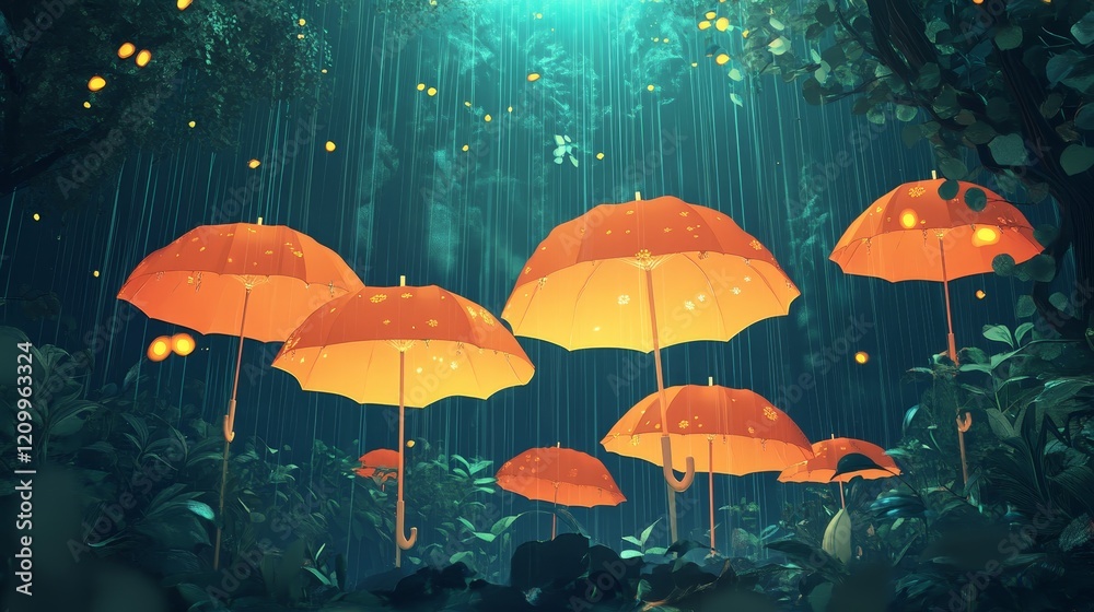 Fototapeta premium National Umbrella Day Concept