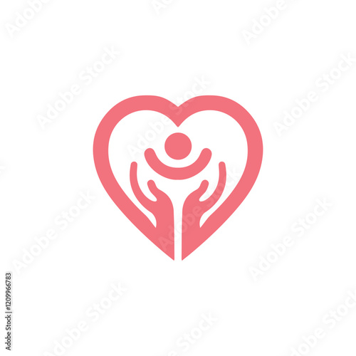 Elegant Heart Logo Icon Design  Vector Template Creative Inspiration