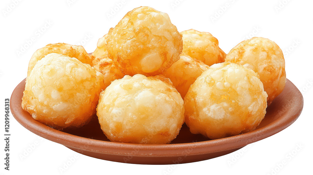 plate of golden. crispy snack balls. likely made from a fried dough or cheese base. arranged in a casual. appealing manner the dish is perfect for sharing or enjoying as a party snack. showcasing a de plate of golden. crispy snack balls. likely made from a fried dough or cheese base. arranged in a casual. appealing manner the dish is perfect for sharing or enjoying as a party snack. showcasing a de