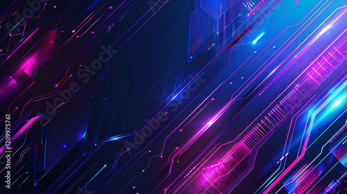 A colorful, abstract background with a blue and purple hue